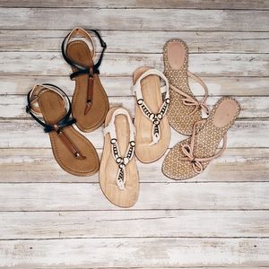 Sandal bundle 3 pair